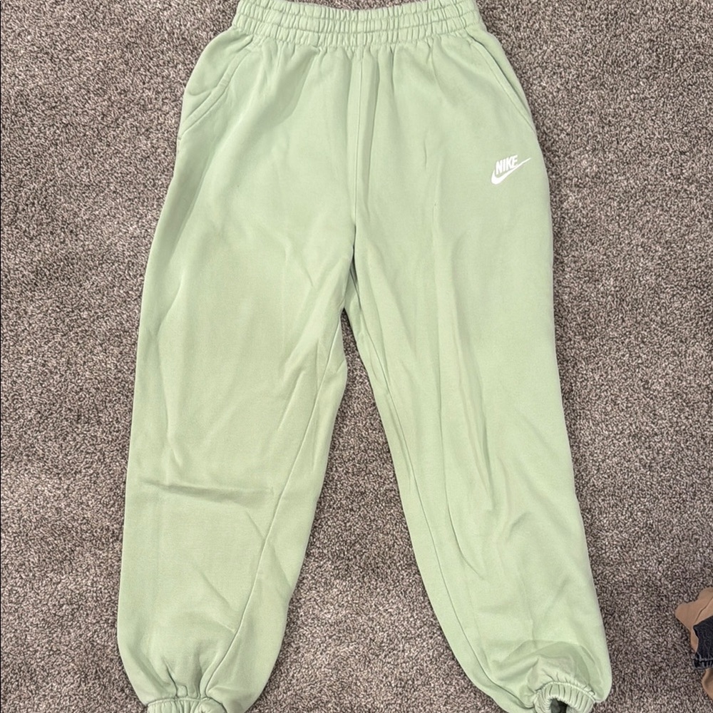 Nike Kids Green Jogger Pants